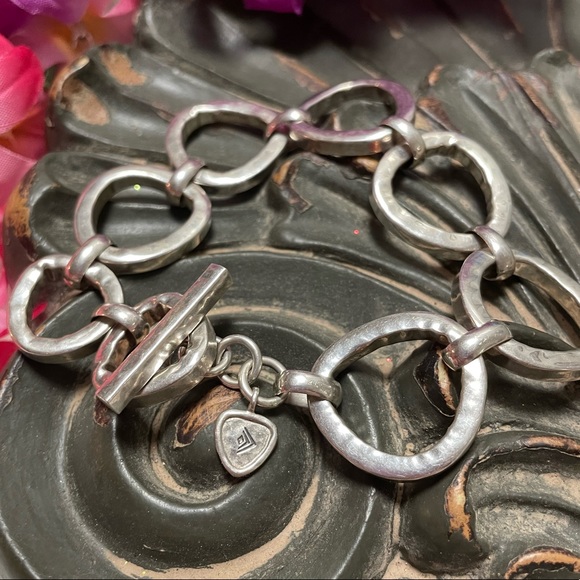 Silpada SILVER RUSH Sterling Silver Link Bracelet B2709 - Picture 5 of 15